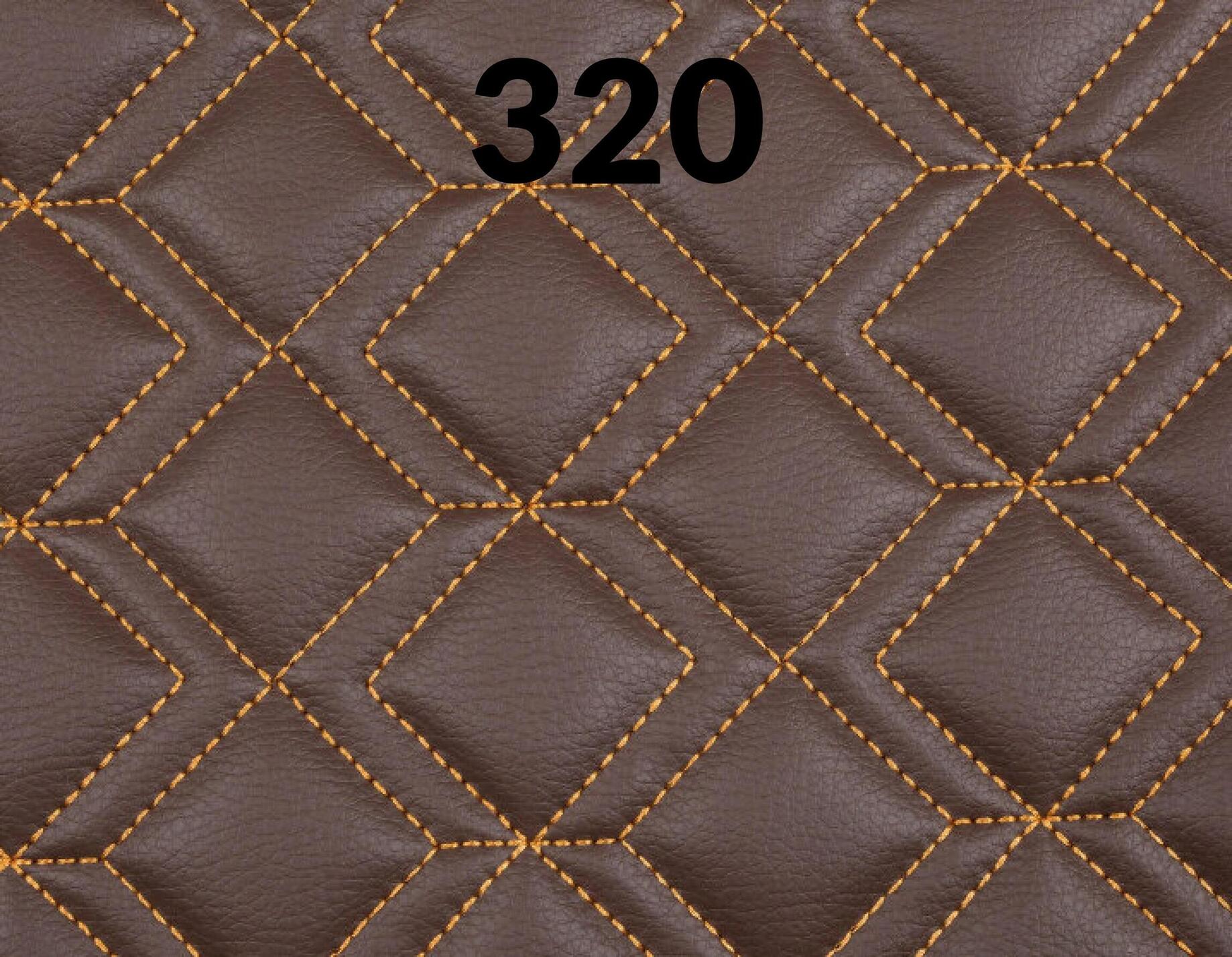 Quilted synthetic leather